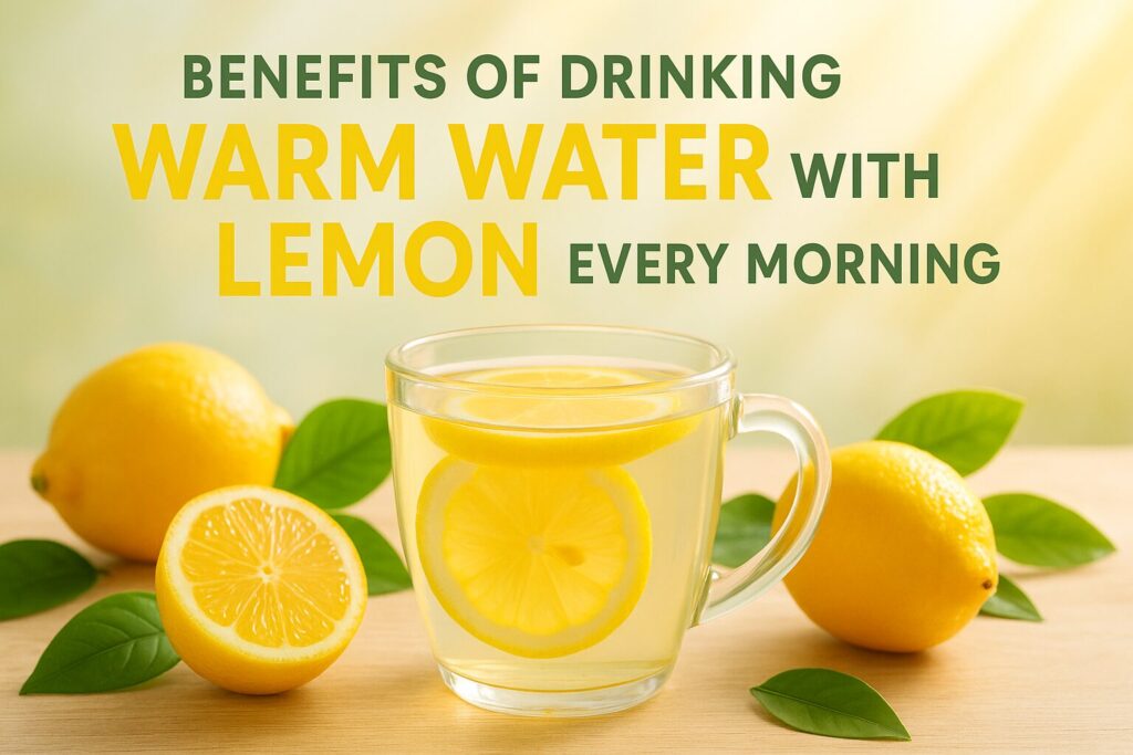 Drinking Warm Water with Lemon